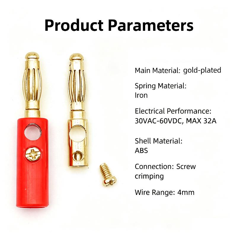 10 stuks 4MM banaanstekker-aan - Diy Audio Electronics Projects recensie en prijs