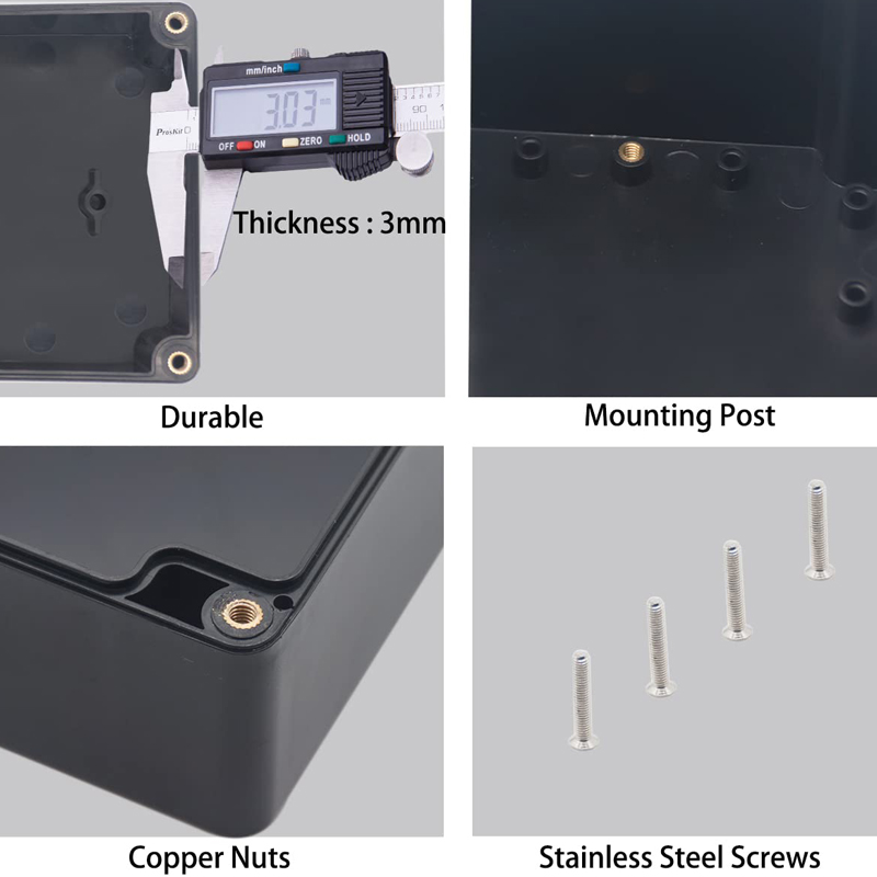 Waterdichte aansluitdoos ABS k - Diy Electronics Box recensie en prijs
